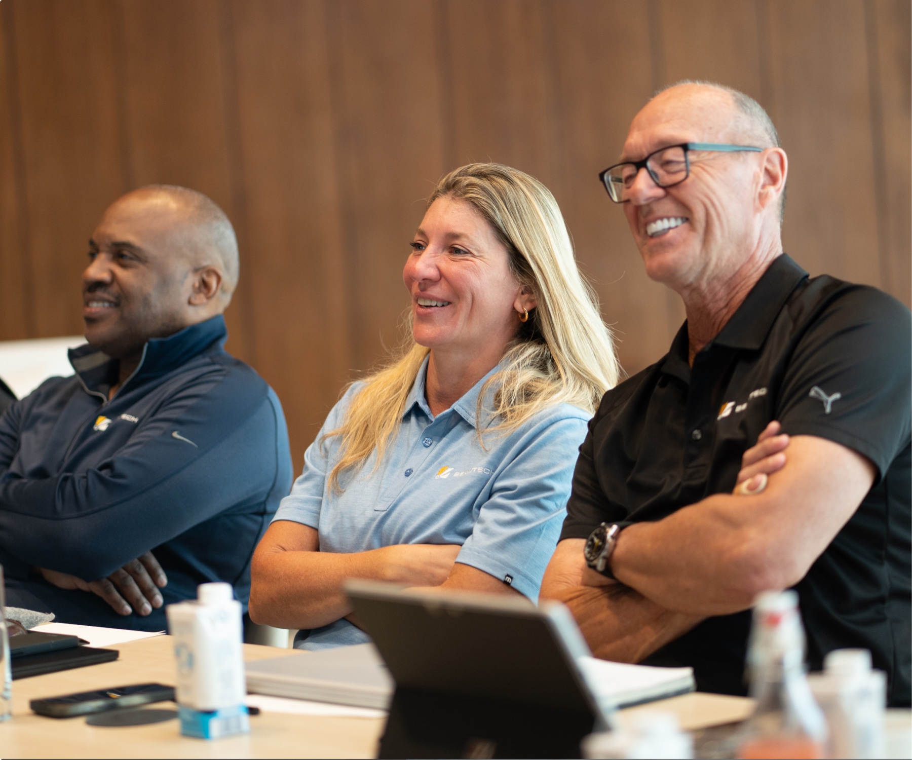 BeauTech colleagues taking part in a workshop