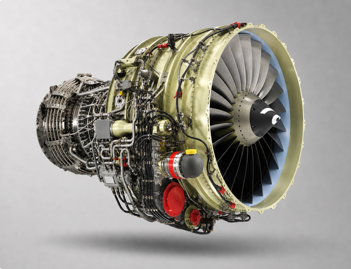 CFM56 commercial aircraft engine