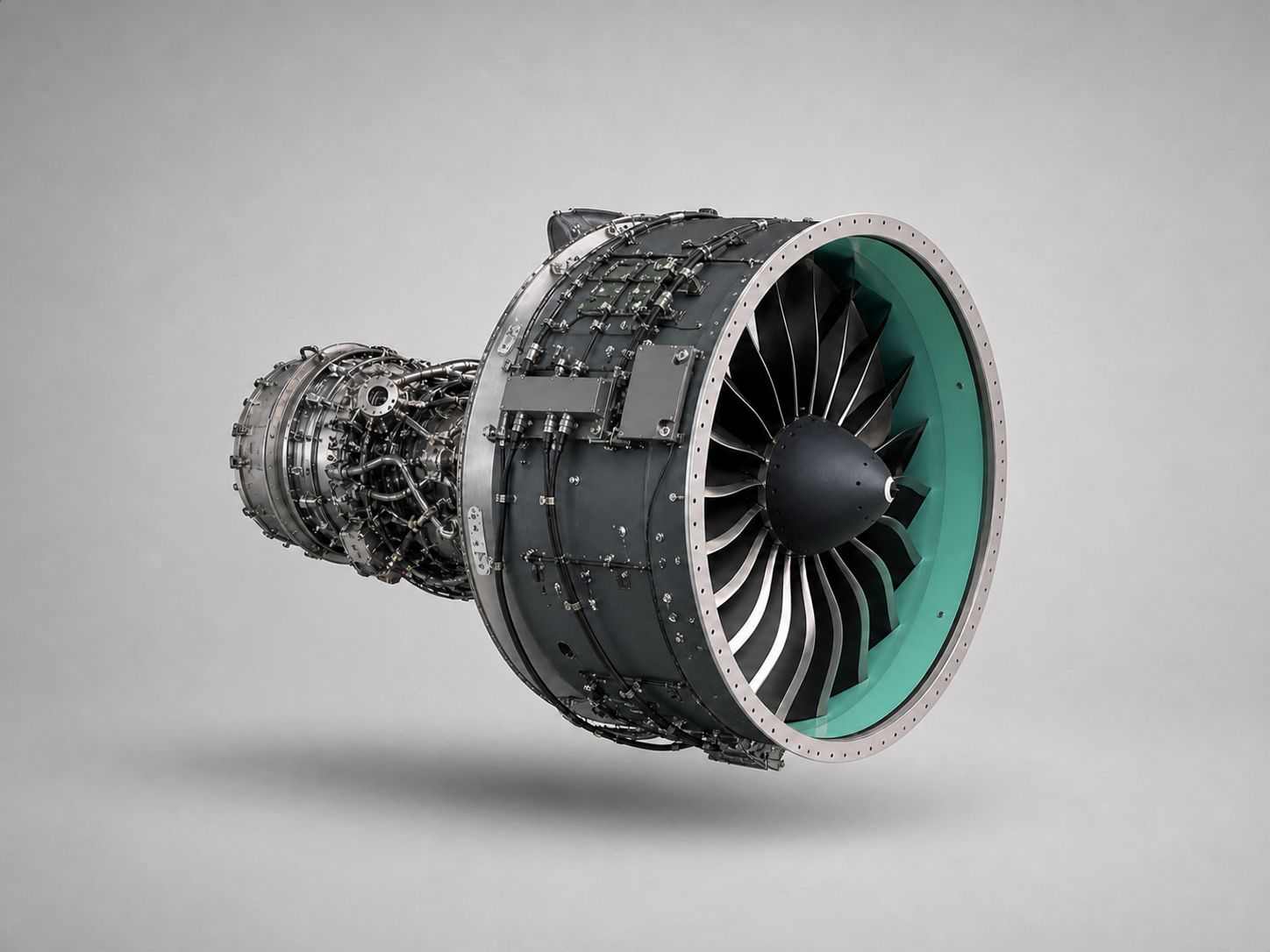 Pratt and Whitney GTF commercial aircraft engine